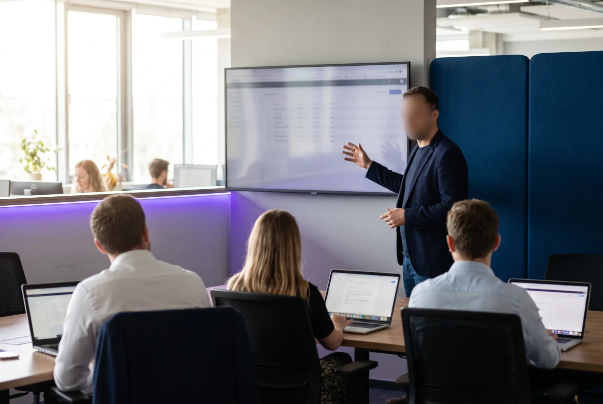 Sales team onboarding on their own live deals