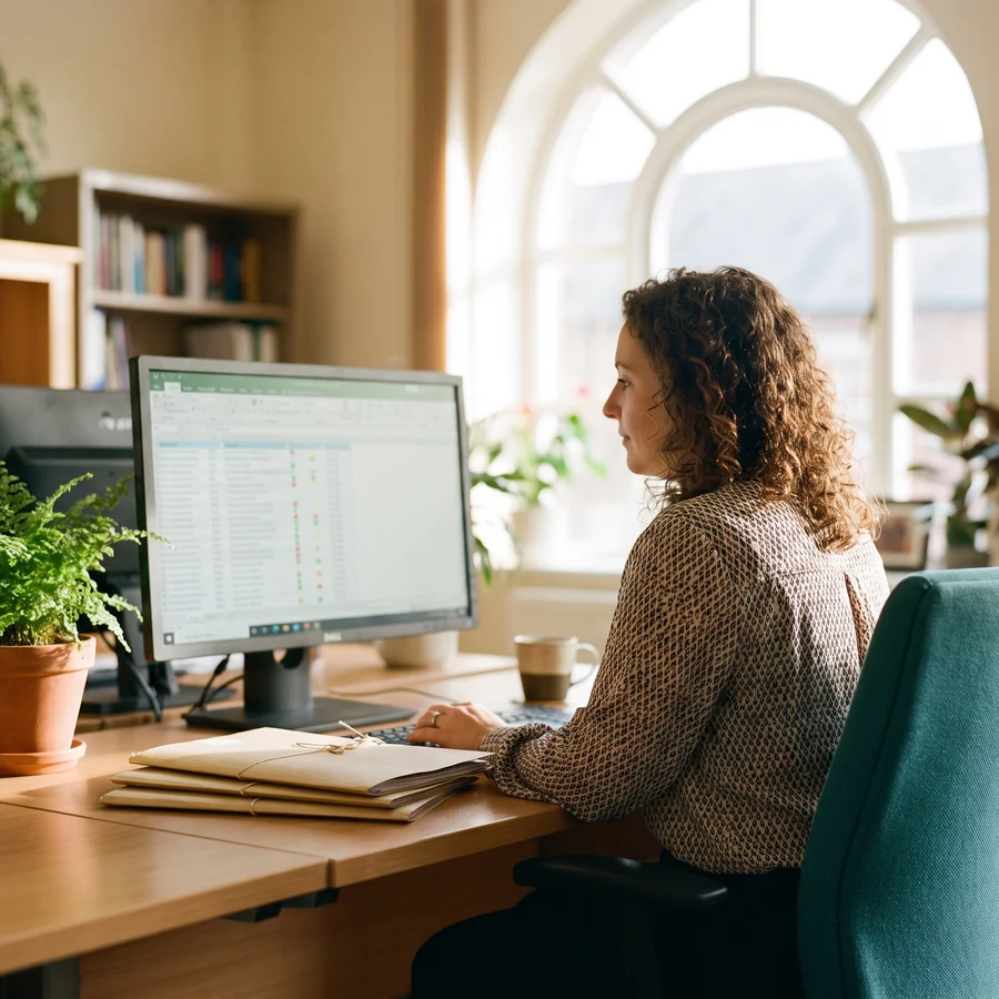 Lease record generating scheduled rent invoices